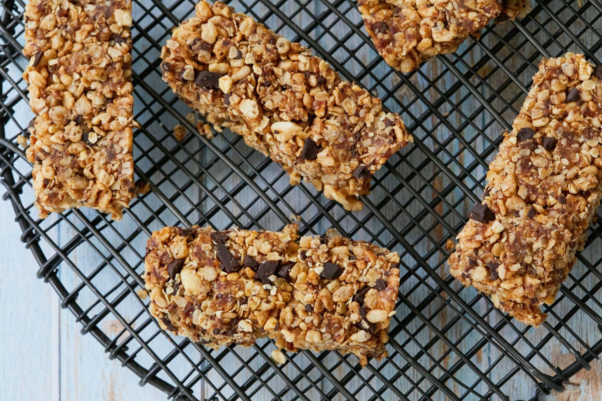 Peanut Butter Chocolate Chip Homemade Clif Bars